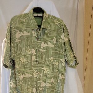Tommy Bahama Tropical Green Men's Shirt
